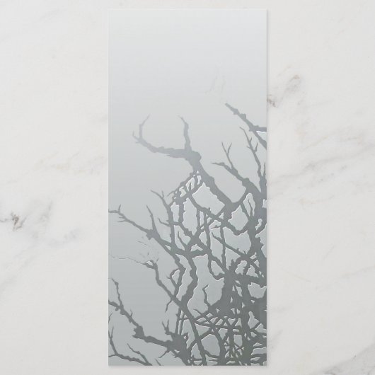 25 4x9結婚式 プログラムすりガラス割れミロ プログラム (裏面)