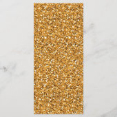 25 4x9結婚式 プログラムアールデコ轟音20sギャツビー プログラム (裏面)