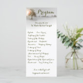 25 4x9結婚式 プログラムウィンターワンダーランドツリーズスノ プログラム (スタンド正面)