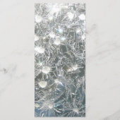 25 4x9結婚式 プログラム粉砕された氷壊れた冬 プログラム (裏面)