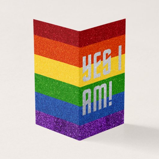 25 LGBTのグリッターYesのパック！来アウトカード (外部)