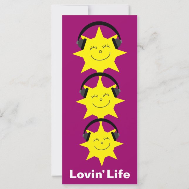 25 Sun & headphones Lovin'のLifeブックマーク (正面)