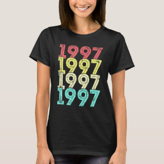25 Year Old Birthday Vintage 1997 25th Birthday Tシャツ