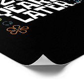 25 Years Later Card Meme, 25th Birthday, 25th Anni ポスター (角)