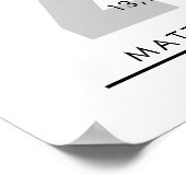 25 Years Retirement or Employee Appreciation Gift ポスター (角)