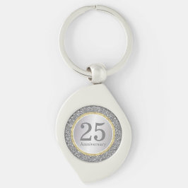 “25 Years Together” スワール キーホルダー