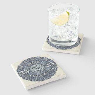 25cビール収入印紙USA ストーンコースター