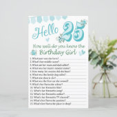 25thあなたは誕生日の女の子をどれだけ知っているか (スタンド正面)