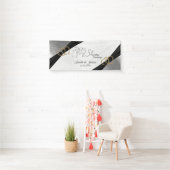 25thシルバーアニバーサリー/誕生日 横断幕 (インサイチュ)