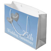 25thシルバー記念ハートバルーンin sky ラージペーパーバッグ (裏面アングル)