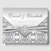 25th結婚アニバーサリーゲストブック ゲストブック (正面)