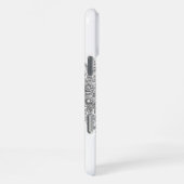 25th シルバー iPhone 16 Pro Max カー iPhoneケース (右側面)