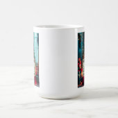 25th Amendment Christmas Mug with Festive Tree コーヒーマグカップ (中央)