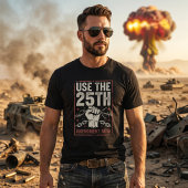 25th Amendment Tシャツ 憲法
