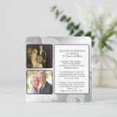 25th Anniversary Rose Garden Photo Invitation 招待状 (スタンド正面)