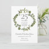 25th+Anniversary+Save+the+Date+ウッドランド+グリーナリー 招待状 (スタンド正面)