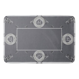 25th/Any結婚's Anniversary Bath Mat バスマット