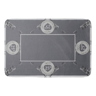 25th/Any結婚's Anniversary Bath Mat バスマット