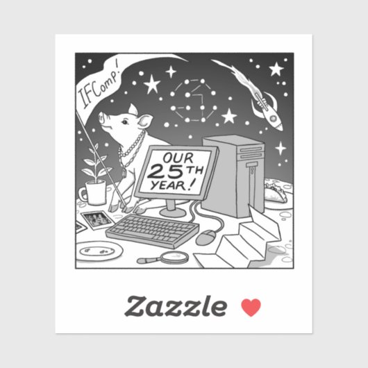 25th IFCompステッカー シール (シート)