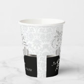 25th Silver and White Wedding Anniversary 紙コップ (左)