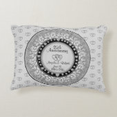 25th Silver Wedding Anniversary アクセントクッション (裏面)