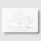 25th Silver Wedding Anniversary ゲストブック (正面)