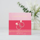 25th Wedding Anniversary Greeting Card – Silver An カード (スタンド正面)