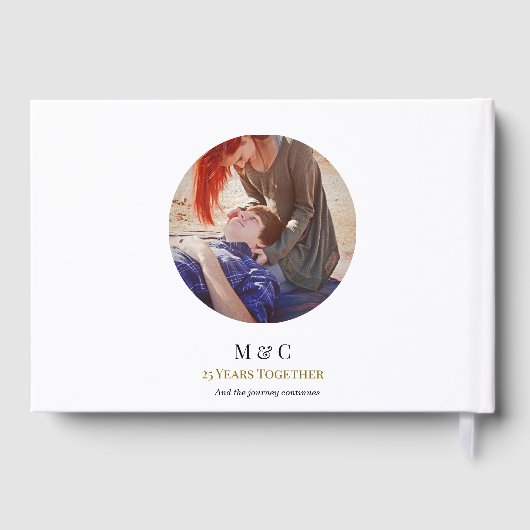 25th Wedding Anniversary Heirloom-Like Celebration ゲストブック (裏面)