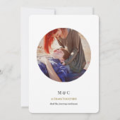 25th Wedding Anniversary Heirloom-Like Celebration 招待状 (裏面)