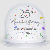 25th Wedding Anniversary With Classic Photo (正面)