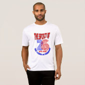 26の精神は250年の自由の上に生きる Tシャツ (正面フル)