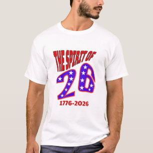 26の精神1776-2026 Tシャツ