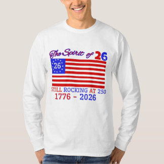 26の精神：まだ250で揺れる Tシャツ