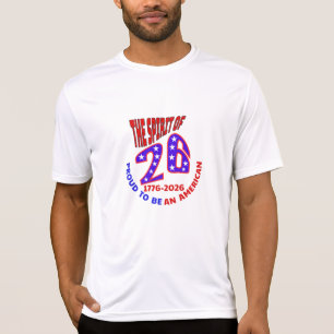 26の精神 – ア誇りを持ったメリカ人 Tシャツ