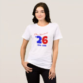 26の精神 トライブレンドTシャツ (正面全面)