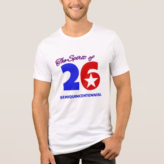 26の精神： 1500年 トライブレンドＴシャツ (正面)