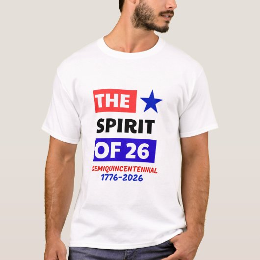 26の精神： 1500年 Tシャツ (正面)
