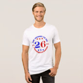 26の精神–250への旅 トライブレンドTシャツ (正面全面)