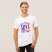 26の精神–250への旅 トライブレンドTシャツ (正面全面)