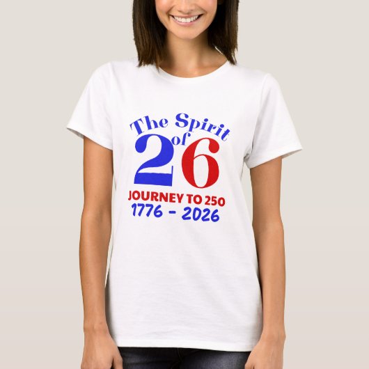 26の精神：250への旅 Tシャツ (正面)