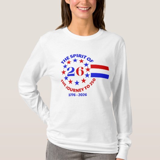 26の精神：250への旅 Tシャツ (正面)