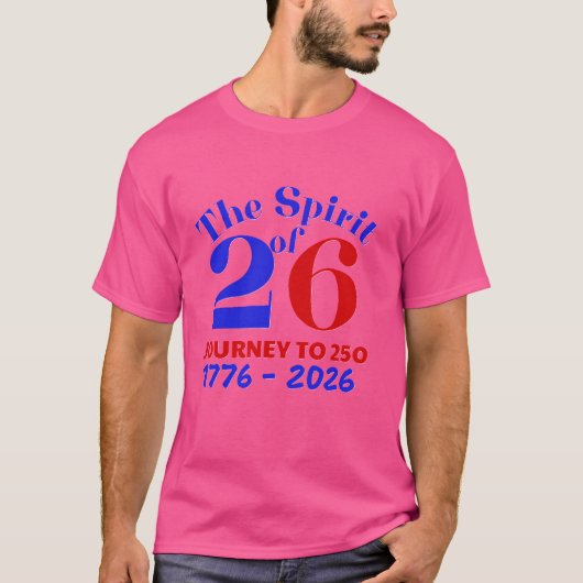 26の精神：250への旅 Tシャツ (正面)