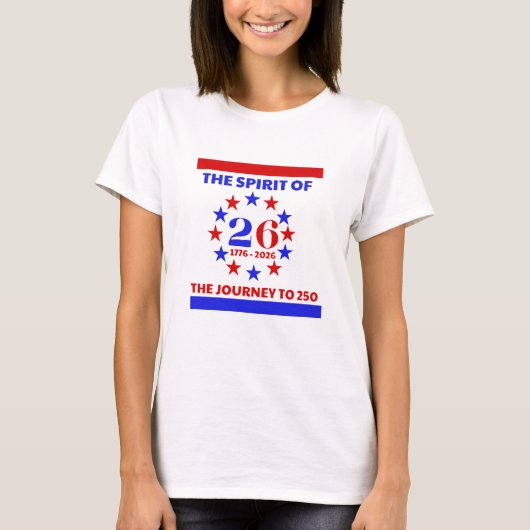 26の精神:250への旅 Tシャツ (正面)