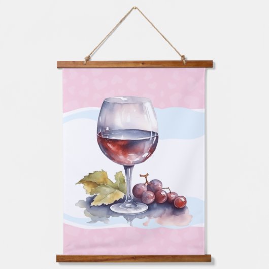 26インチx36インチ縦壁タペストリー 吊り下げ型タペストリー (正面)