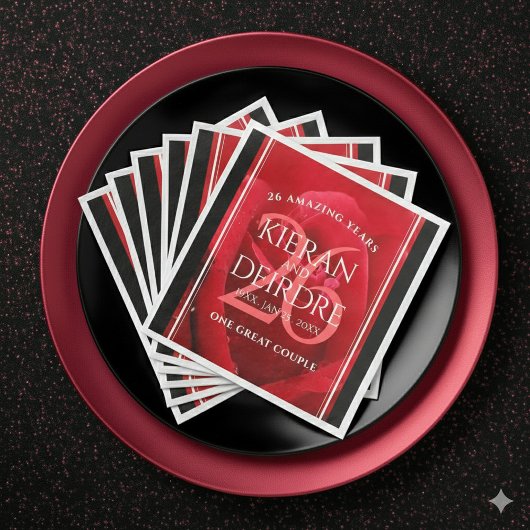 26エレガントバラ結婚記念日お祝い