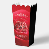 26エレガントバラ結婚記念日お祝い フェイバーボックス (正面)