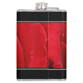 26エレガントバラ結婚記念日お祝い フラスク (裏面)