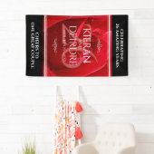 26エレガントバラ結婚記念日お祝い 横断幕 (インサイチュ)