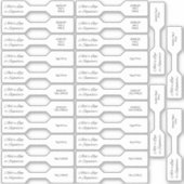 26シグネチャーフォトジュエリー価格ラベルカスタム割引 シール (正面)