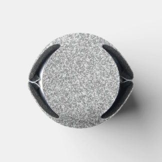 26シルバーグリッタープリントグライマースパークレス 缶クーラー